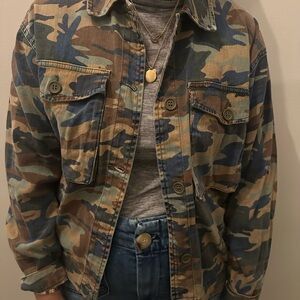Topshop camo jacket. BRAND NEW WITH TAGS